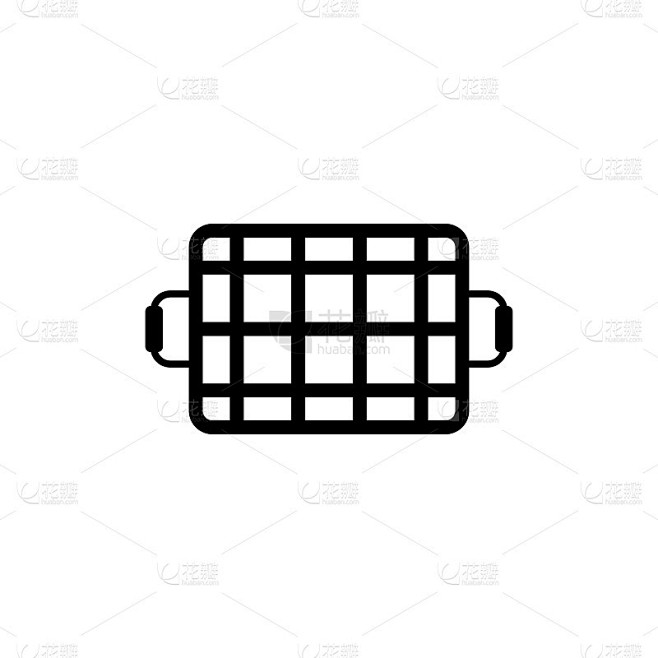 网格平面矢量图标