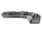 Sectional curved sofa UOVO | Curved sofa by HC28