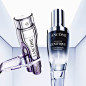 Photo by Lancôme Spain on January 25, 2024. May be an image of one or more people, makeup, fragrance, bottle, cosmetics, perfume and text.