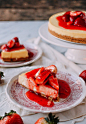 SARAH’S STRAWBERRY CHEESECAKE