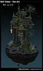 Bell Tower - Fan Art, Julian Vermeulen : Based on the Concept by Peet Cooper:
https://uk.pinterest.com/pin/440508407287883824/