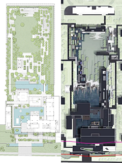 深圳博唯景观设计采集到景观平面图
