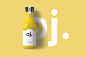 Oj. - Branding Concept : Concept for a natural juice company branding.