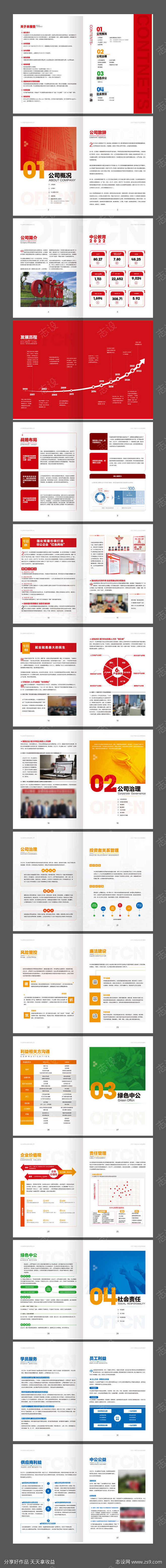 教育培训机构数据报告宣传画册_源文件下载...