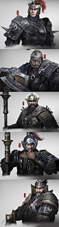 武将霸气云集（一）_火熊网_原画_CG_个人画廊_3D