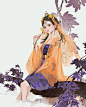 买了一捧雏菊_一盏眠__插画师作品_涂鸦王国gracg.com
