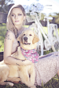 Autumn Mornings : Model: Thaisa Dalmut Dog: Donna from Floratta's Kennel Make up: Evelise Chaiben Photography, edition, production & everything else: Anna Theodora