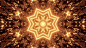 Cosmic background with brown and yellow laser lights patterns - perfect for a digital wallpaper