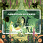 Amex Art Cards (Single Project) : American Express wanted me to interpret their three cards in my own way. I decided to create a mini series about the artistic events Amex card holders are privileged to enjoy. I want to tell the stories while playing and