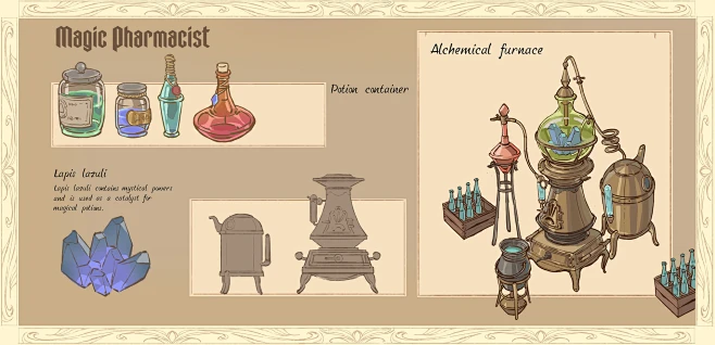 Alchemist‘s room图片_采点儿原画吧图片素材-花瓣网