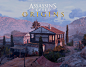 Assassin's Creed Curse of the Pharaohs Art-Thebes city : assassin's creed curse of the pharaohs level art of Thebes city