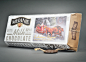 MELANIE chocolate : Packaging for dark and milk chocolate Melanie. 3D embossing for Christmas sleeve.