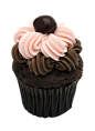 樱桃巧克力 杯子蛋糕 甜蜜花园 cupcake 单个拍/6个起拍[限北京]-淘宝网