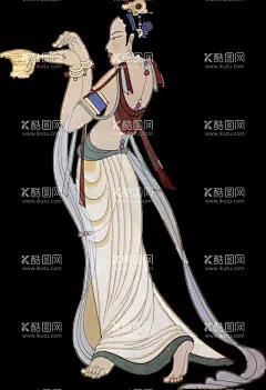 敦煌人物  - 源文件下载【酷图网】敦煌人物,敦煌壁画,敦煌仕女,飞天,飞天仕女,敦煌舞女,敦煌人物画,敦煌人物造型