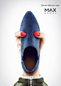MAX Shoes 平面广告设计 - 视觉同盟(VisionUnion.com)