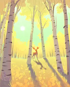 白桦林