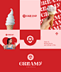 Brand Design brand identity design gráfico ice cream identidade visual logo marca Packaging