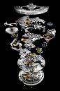 Eclaté de mouvement - Calibre 1887, Tag Heuer #watches