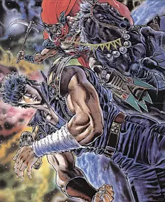 你已经死了 北斗神拳插画集 - 小红书