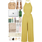 A fashion look from November 2015 featuring jumpsuits & rompers, steve madden sandals and pink handbags. Browse and shop related looks.