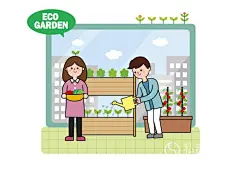 绿色公益宣传保护地球爱护环保环境卫生卡通插画ai矢量设计素材-淘宝网