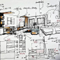 Sketch #condominium #1bed #design #detail #spec#freehand #onscale #parkland #เพชรเกษม