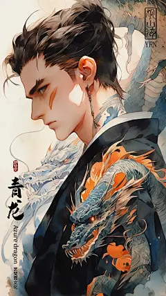 烂了吗青龙？《观山海》手机壁纸重新渲染版本