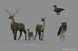 Among Trees - Animals Concept, Michel Donze : Happy to share some of the work I've done on this lovely and atmospheric survival game!
Here are some animal designs, trying to follow the style of Mikael Gustafsson's illustrations.

https://www.amongtreesgam