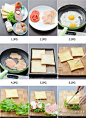 DearYuki森女新闻速递：#森女料理# 简洁明了的三明治教程，一起来自制三明治吧！