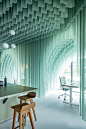 Siersema滨水办公空间，阿姆斯特丹 / Beyond Space : 悬挂织物塑造的流动空间