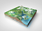 3D Earth Illustrations - Kendrick Bay, Alaska on Behance