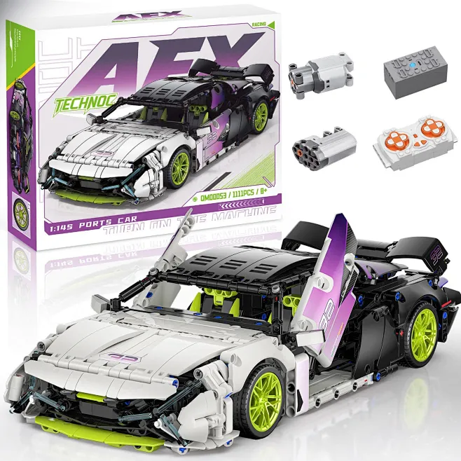 Mould King 27072 Kit de construction de modèle de voiture de course M8