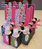 stocking ideas/party favors...little lotion or nail polish, and nail file packages