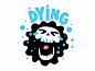 Dying! app airtime animation dead sticker laughing dying