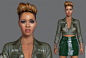 Rihanna _ Real-time , Hossein Diba : Real-time Rihanna model I did for a client a while ago