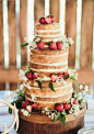 创意婚礼水果蛋糕 草莓