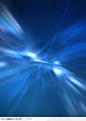 光与速度CG背景-蓝色