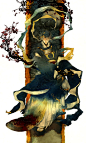 『伍柳』＊「岸边垂柳依如初 池边伊人独离别」
古风  刀剑乱舞