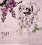 梅若国画---画犬篇 - mnlily1985 - 燕归南浦