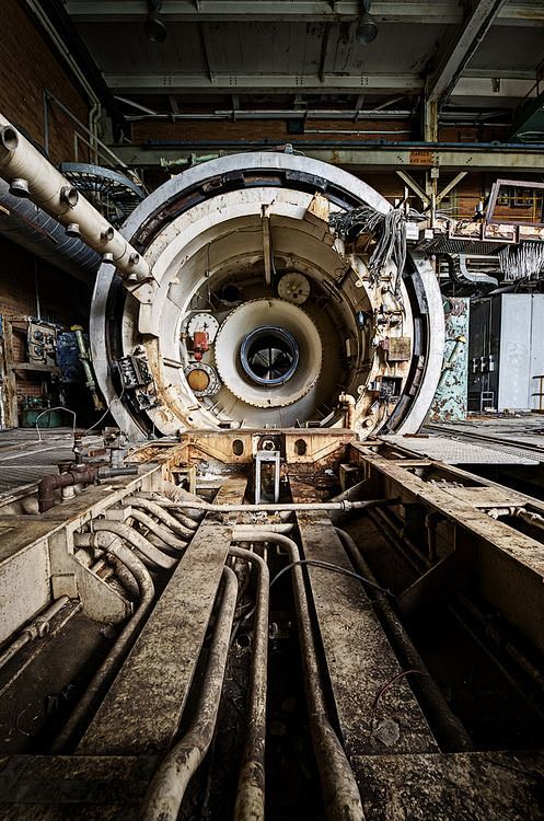 Abandoned Jet engine...