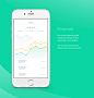 WealthKeepr (Finance Mobile App) : This app helps user track his/her finance, set up financial goals, and project investment returns.Dashboard: This screen shows the current Net Worth, Plan Finance, and Plan Earnings. It also shows the listed Goals of the