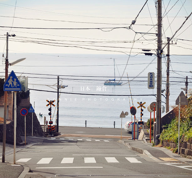 那个湘南海岸，还有江之电 © 康妮 

...