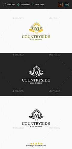 老吳采集到农业logo