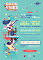 Good Vibes Festival 2014 : A project designed by L.I.E studio