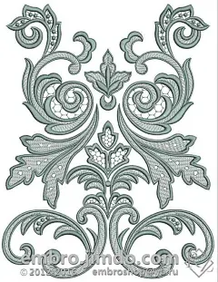 Вышивка на платье. Embroidery-