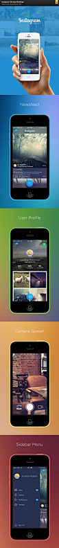 Instagram iOS App Redesign on Behance