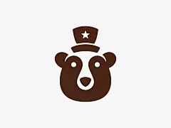 熊卡通logo设计-字体传奇网（ZITICQ）