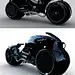 这款Icare摩托车的设计灵感来源于1982年由迪斯尼出品的一部名为《仪器（Tron）》的科幻电影，它整体的设计充满了科幻的元素，给人非常强的未来感，而且造型非常厚实。据说这部摩托车的实体准备采用本田6缸1.8升发动机，也就是说它的动力性能甚至比许多轿车都要强悍