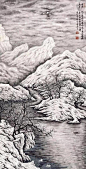 陶冷月山水精品50幅，月色撩人！_视频_技巧_传统 : 其绘画的特点是在承传中国传统文人笔墨的基础上，又融入西画的明暗和透视技巧。 为了有别于日光下的山水画，陶冷月画月色朦胧中的景物时，参照张僧繇、杨升的"没骨"法，吸取水彩画中干画法等技巧，逐层着色，采用勾、…