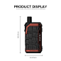SMOK ALIKE Pod Kit 1600mAh : ALIKE is an advanced tri-proof (IPX7 waterproof, dustproof and shockproof) pod system that maximizes device performance and optimizes user experience. It makes the best of ergonomics with a compact body for portable carry and 
